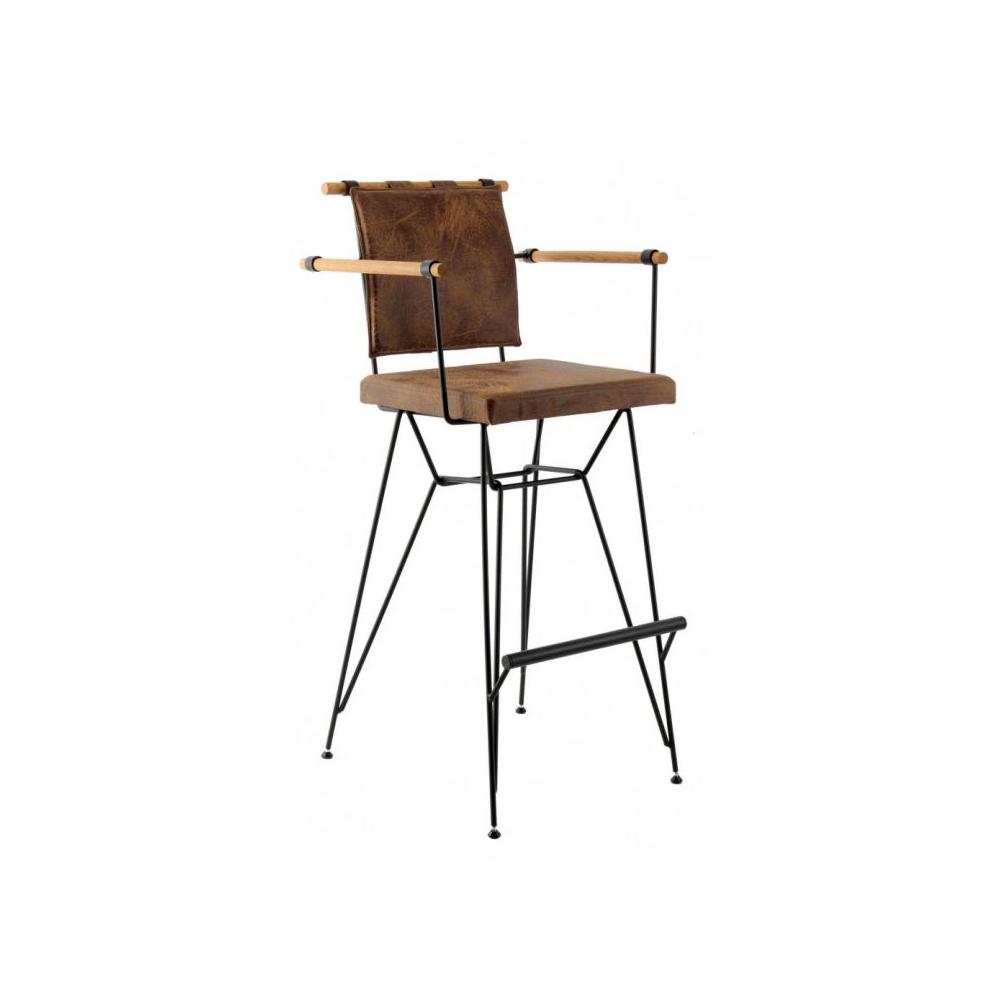 Penyes Bar Chair Nubuck