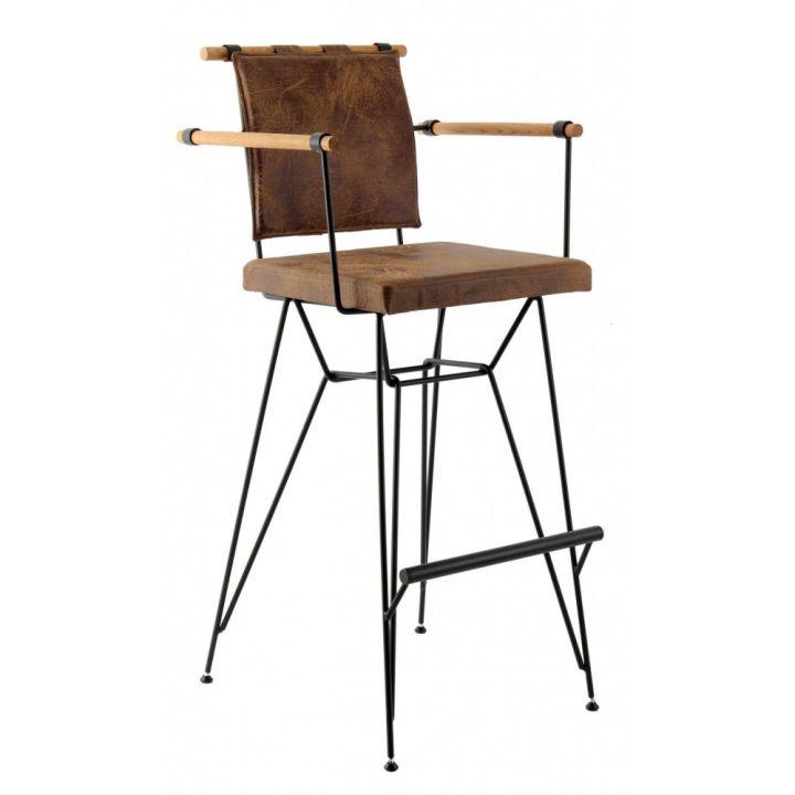 Penyes Bar Chair Nubuck