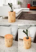 Natural billet stool