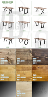 Industrial dining table