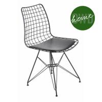 Wire chair black