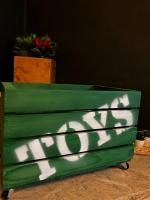 Green toy box