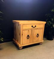 Rustic Wood Natural Console